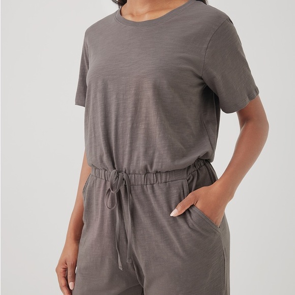 🆕 NWT Organic Fair Trade Relaxed Slub House Jumpsuit - Picture 2 of 5